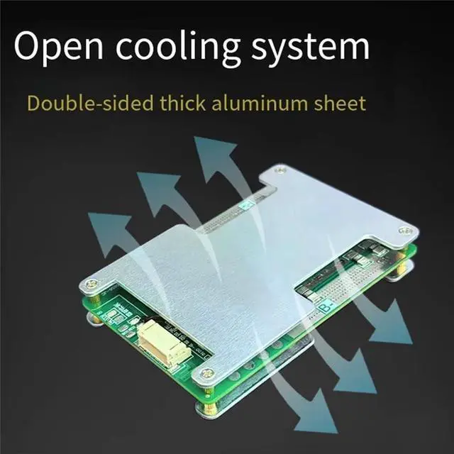 Alt view image 3 of 3 - Iron Lithium 4S 12V 120A 3.2V BMS Balance Protection Board Upgraded Electrical Tool RV Inverter Backup