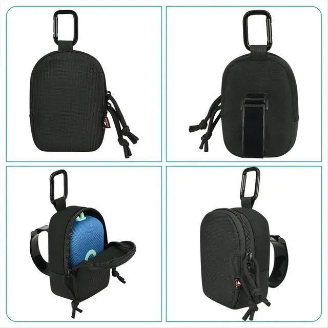 Alt view image 2 of 3 - Travel Carrying Case for Select 4 Go Speaker, Speaker Storage Bag Mesh Speaker Cover with Hook