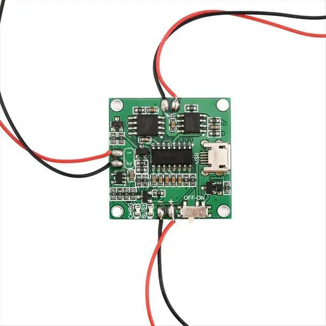 Alt view image 2 of 3 - Micro-USB 8M Sound Voice Audio Music Recordable Recorder Board Chip Programmable Music Module Greeting Card DIY Tools