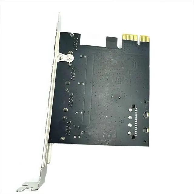 Alt view image 3 of 3 - 4 Port USB 3.0 PCI-E Expansion Card PCI Express PCIe USB 3.0 Hub Adapter 5Gbps Riser Controller Extender with SATA Power