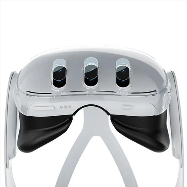 Main image of For 3 Headset Q 3 Host Crystal Case Lens Cover Tempered Film Rocker Cap Strong Protection VR Accessories