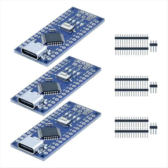 Alt view image 2 of 3 - For Nano 3.0 Mini Type-C with the Bootloader for Nano Controller for CH340 USB Driver 16Mhz ATMEGA328P
