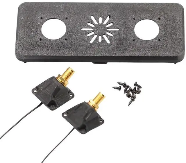 Alt view image 2 of 3 - QY3D SMA Multi-Angle Antenna Mount Cover Set for VRX Receiver FPV Goggles