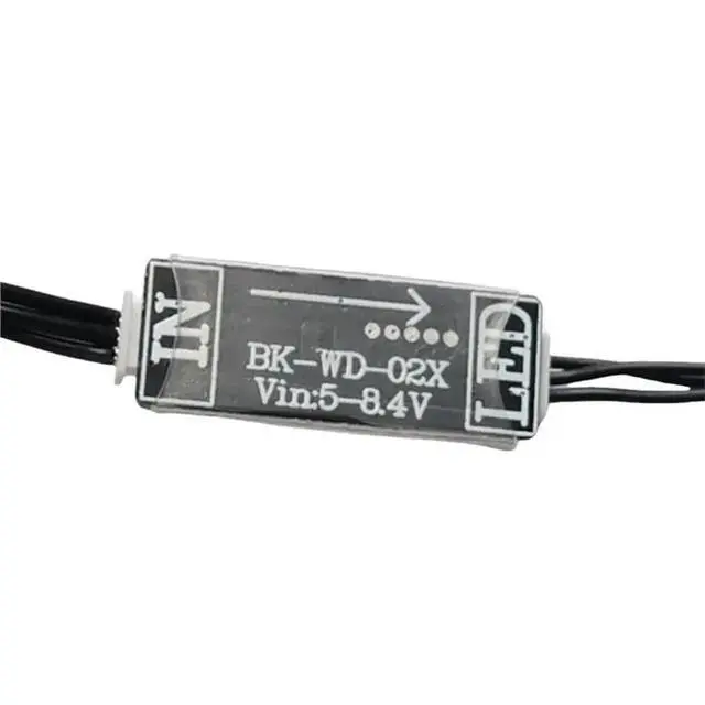 Alt view image 2 of 3 - IDUD DIY Accessories For RC For Car Model DC 5-8.4V Tailpipe Light 5Mm Lamp Beads 25.8X10.3X4.5Mm Controller Signal Cable