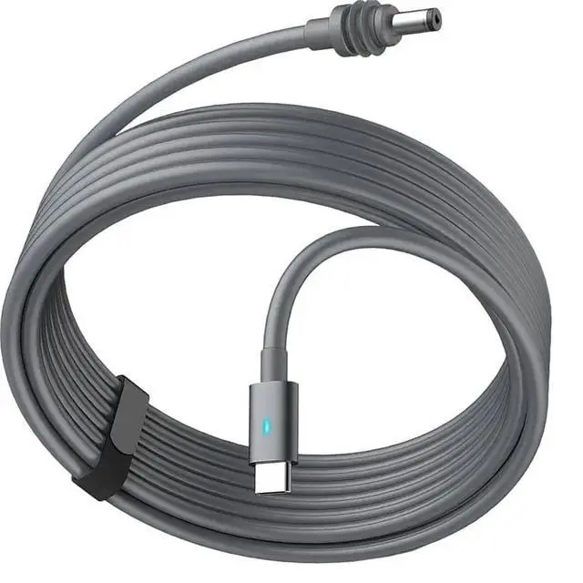 Alt view image 2 of 3 - For Starlink Mini USB-C To DC For Power Cable,9.8FT 18AWG Waterproof, 45W PD Fast Charging For Power Bank& Adapter