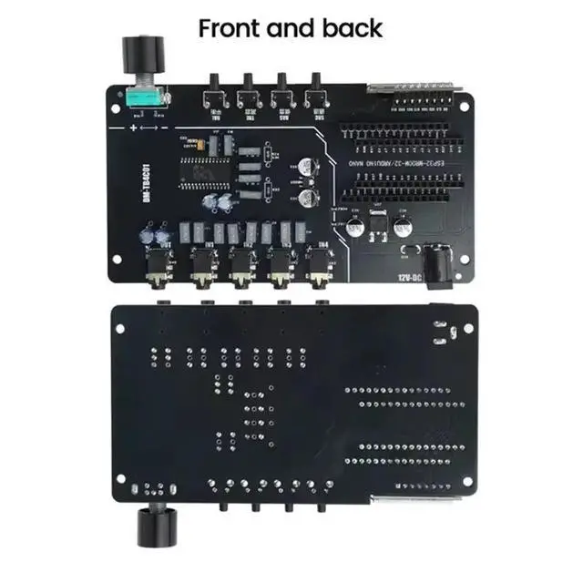Alt view image 2 of 3 - IDUD 1 PCS DC 7-12V TDA7440 Digital Audio Controller 4 Channel Stereo Audio Module With 1.8 Inch ST7735 Display