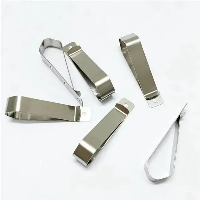 Alt view image 3 of 3 - For Liftmaster For Steal Garage Door Opener Clip Replacement 50PCS Stainless Steel For Sears Chamberlain Remote Door Opener