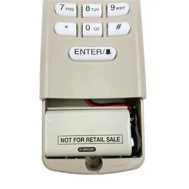 Alt view image 2 of 3 - Keyless Keypad 877MAX Garage Door Opener For 878MAX 376LM 377LM 877LM 977LM 310Mhz 315Mhz 390Mhz