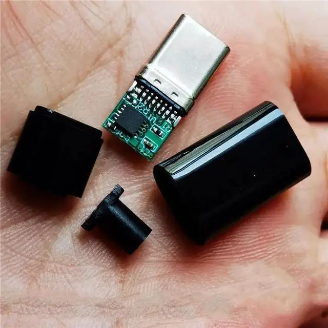 Alt view image 3 of 3 - 20Pcs 12V PD/QC Decoy Board Fast Charge Module With Shell PD 2 3.0 DC Trigger USB Type-C Male QC4 Charge Connector B