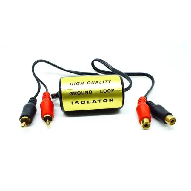 Alt view image 2 of 3 - Car Audio Isolator for- Male Female Noise Filter Audio Filter for Car Audio Amplifier Audio Modification