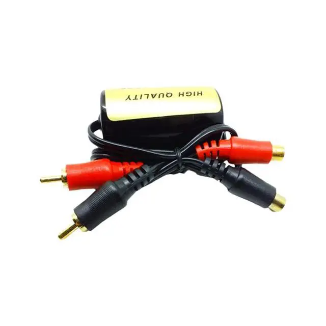 Alt view image 3 of 3 - Car Audio Isolator for- Male Female Noise Filter Audio Filter for Car Audio Amplifier Audio Modification