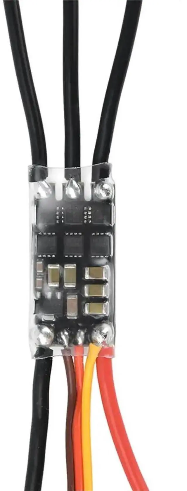 Alt view image 2 of 3 - 30A Brushless ESC Fan Electronic Speed Controller Motor Driver No Signal Required for DIY Fan Unidirectional