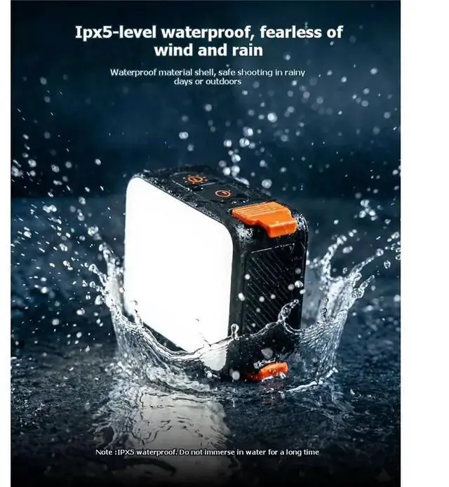 Main image of Magnetic Quick Release Fill Light Mini Waterproof Selfie Light for Action 6 Nano Magnetic LED Video Lamp