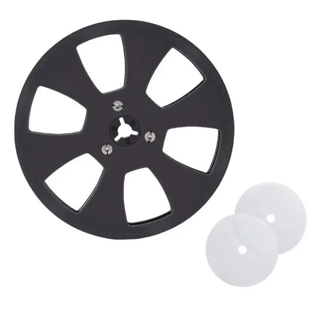 Alt view image 3 of 3 - 1/4 5 Inch 6 Holes Empty Tape Reel for ReVox Studer Recording Takeup Reel -Hub Replacement with Sps