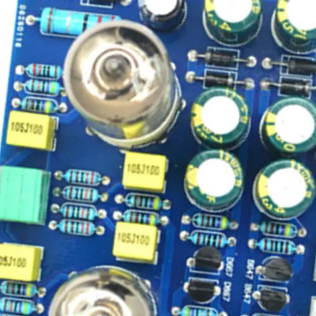 Main image of AC 12V 1A 6J1 Value Preamp Tube Preamp Amplifier Board PreAmplifier Headphone DIY Kits