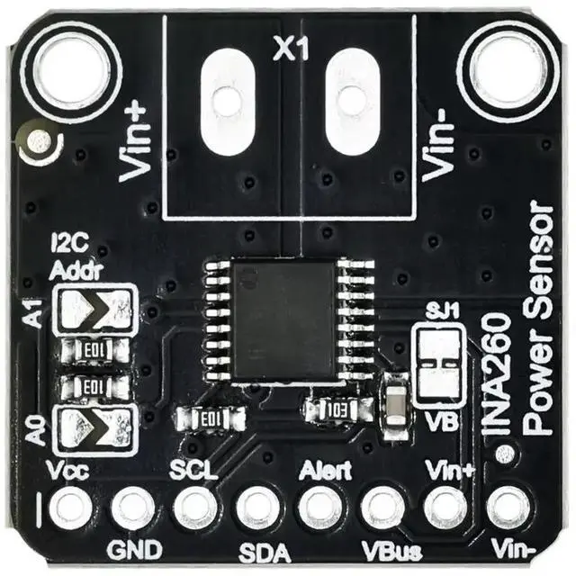 Alt view image 2 of 3 - INA260 Detection Sensor Module Current And Power Sensor Module High Or Low Side Voltage Current Power Sensor