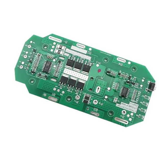 Alt view image 2 of 3 - For RYOBI For Repair Assembled 10 Core Lithium Charging Protection Board PCB 18V 9Ah P103/P108B