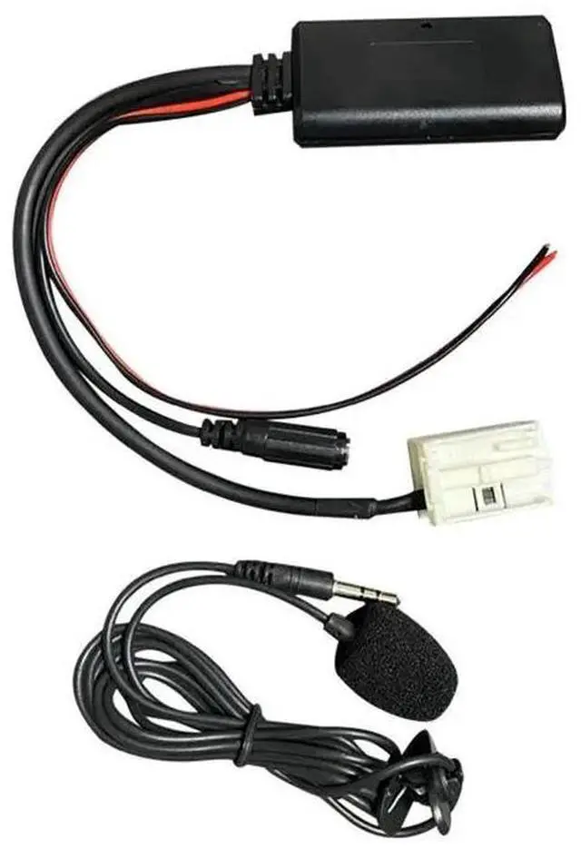 Main image of Car Audio Bluetooth 5.0 Receiver Aux Adapter Radio Module Bluetooth Aux Cable with Microphone for C2 C5