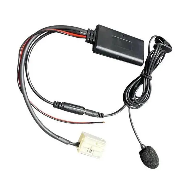 Alt view image 3 of 3 - Car Audio Bluetooth 5.0 Receiver Aux Adapter Radio Module Bluetooth Aux Cable with Microphone for C2 C5