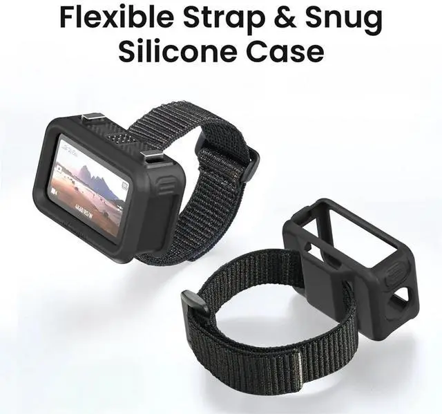 Main image of Multifunctional Vision Dock Wrist Strap Silicone Case for Nano Camera Body Screen Protective Case Cover