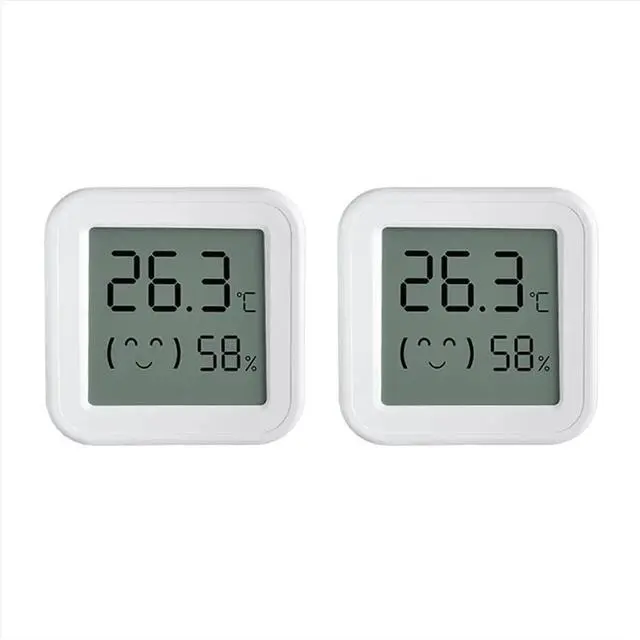 Alt view image 3 of 3 - Tuya Zigbee Temperature Humidity Sensor with LCD Screen Smart APP Monitor Real-Time Remotely for / Home 2PCS