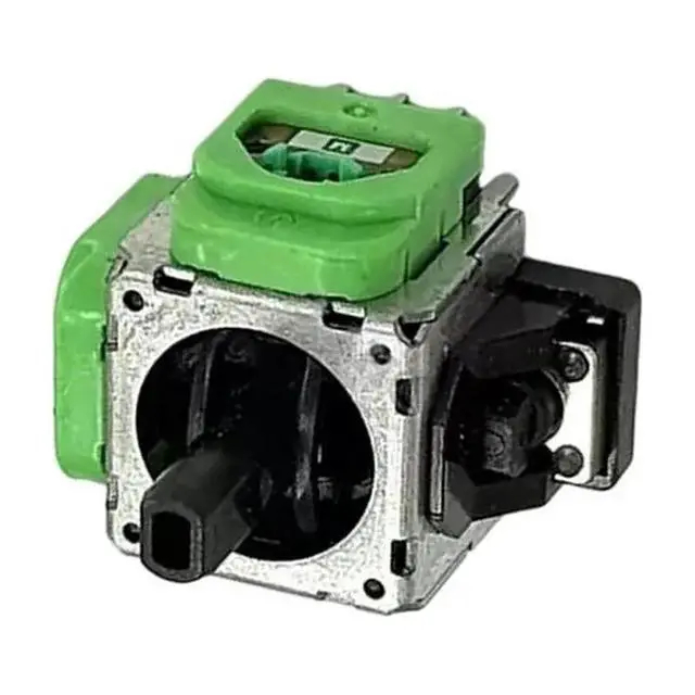 Alt view image 2 of 3 - For PS5 Hall Electromagnetic Joystick Thumb Stick Replacement Green TMR Sensor 3D Analog Joystick