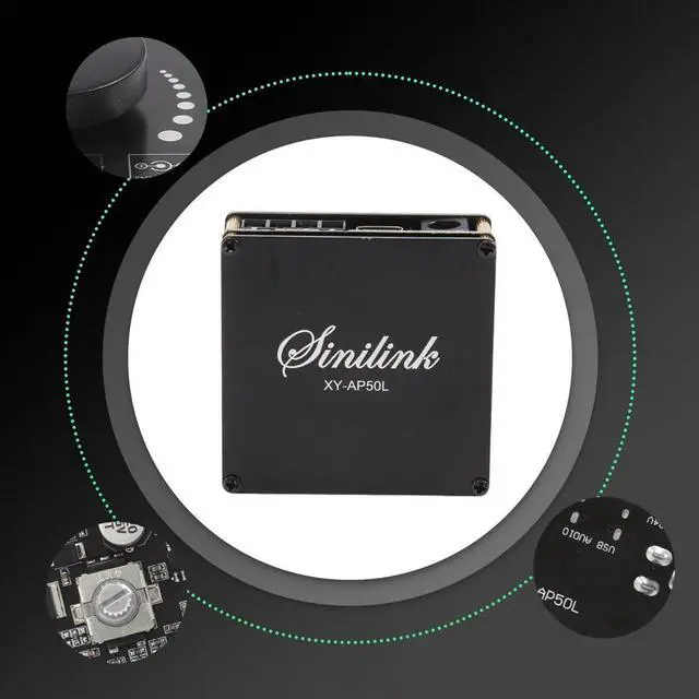 Main image of XY-AP50L Mini Bluetooth 5.0 50W+50W Audio Power Digital Amplifier Board Stereo Amp 3.5MM AUX USB APP