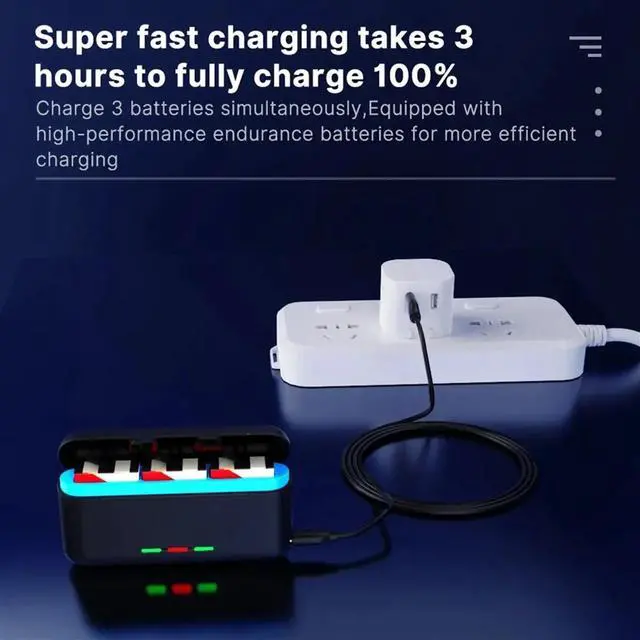 Main image of Pertable Storage Box Charger for 13 Canmera Charging Artment for Go Camera