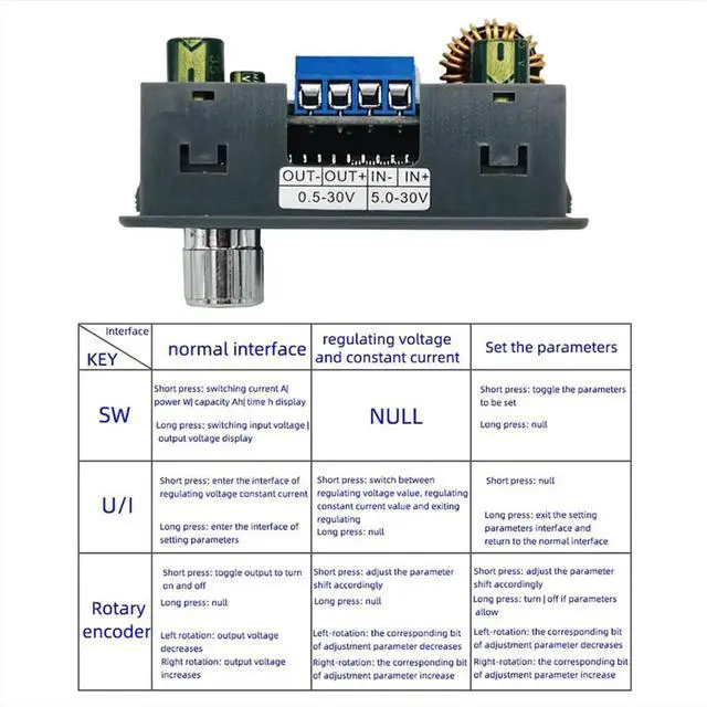 Main image of DC-DC Programmable DC Adjustable Voltage Regulator Constant Voltage Constant Current Solar Charger Panel
