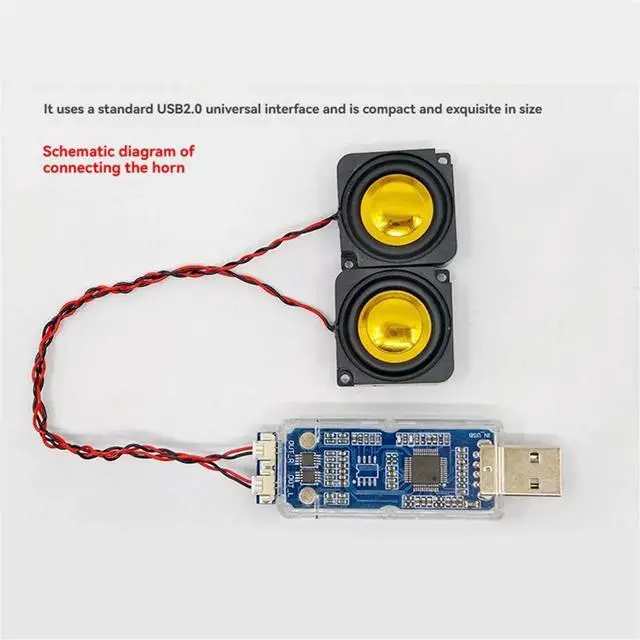 Main image of USB Sound Card SSS1629A5 Supports Playback and Recording Stereo Codecs Plug-and-Play for / Nano