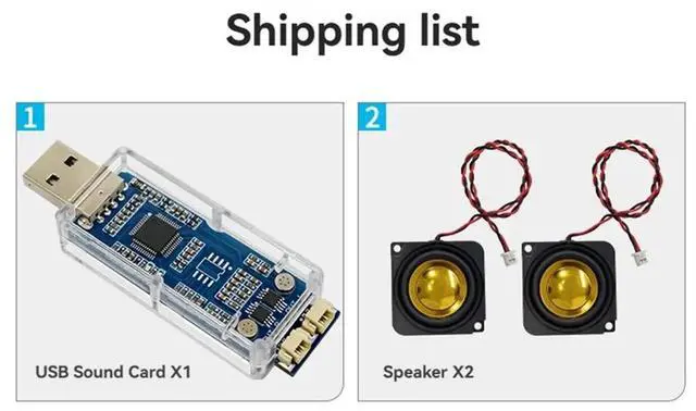 Alt view image 3 of 3 - USB Sound Card SSS1629A5 Supports Playback and Recording Stereo Codecs Plug-and-Play for / Nano