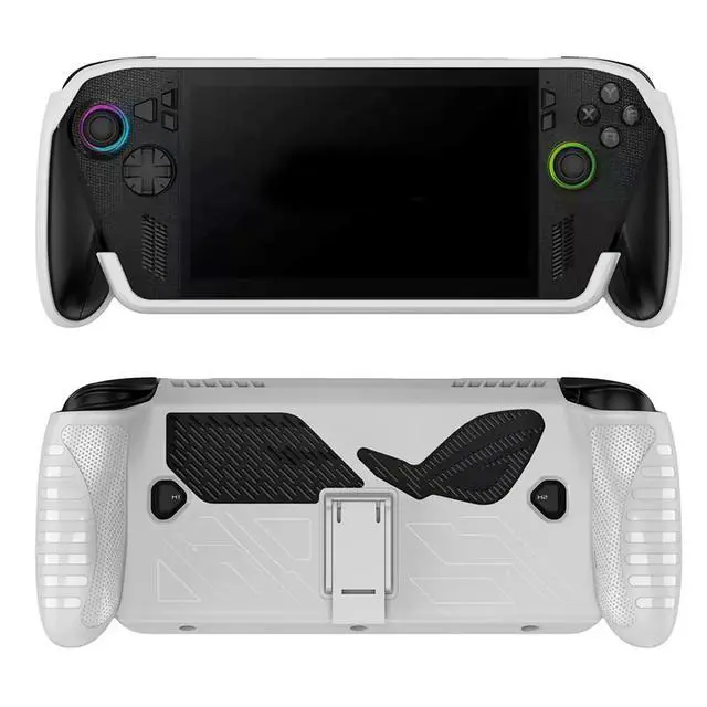 Alt view image 2 of 3 - Case for Ally X with Built-in Kickstand Anti-Slip Shockproof Ergonomic Grip Protective Cover B