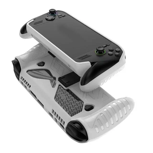 Alt view image 3 of 3 - Case for Ally X with Built-in Kickstand Anti-Slip Shockproof Ergonomic Grip Protective Cover B