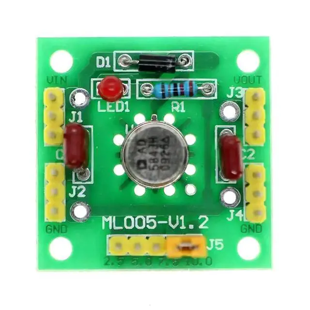 Alt view image 2 of 3 - AD584 High- Voltage Reference Module 4-Channel 2.5V / 5V / 7.5V / 10V