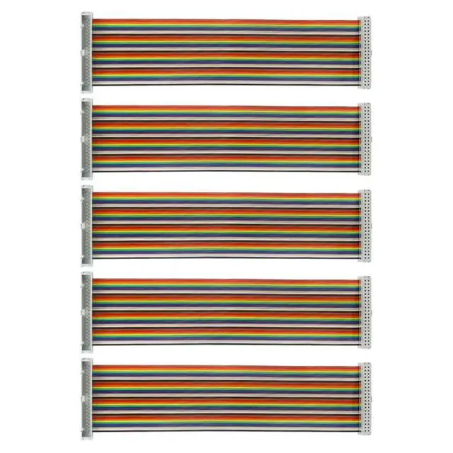 Alt view image 3 of 3 - 5PCS 40 Pin GPIO Cable GPIO Extension Line for 4B for Nano,A (Male to Female)