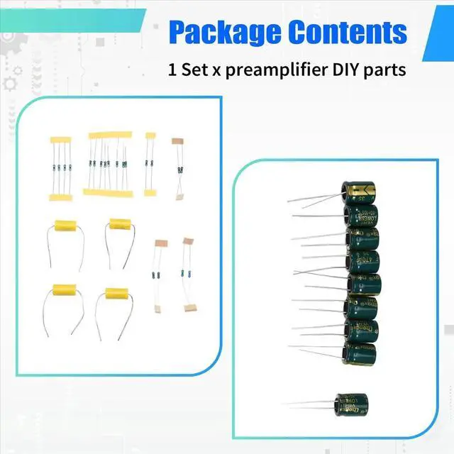 Main image of 6J1 Hifi Stereo Electronic Tube Preamplifier Board Finished Preamp Amplifer Module DIY Kits Bile Amp Effect Tool Parts