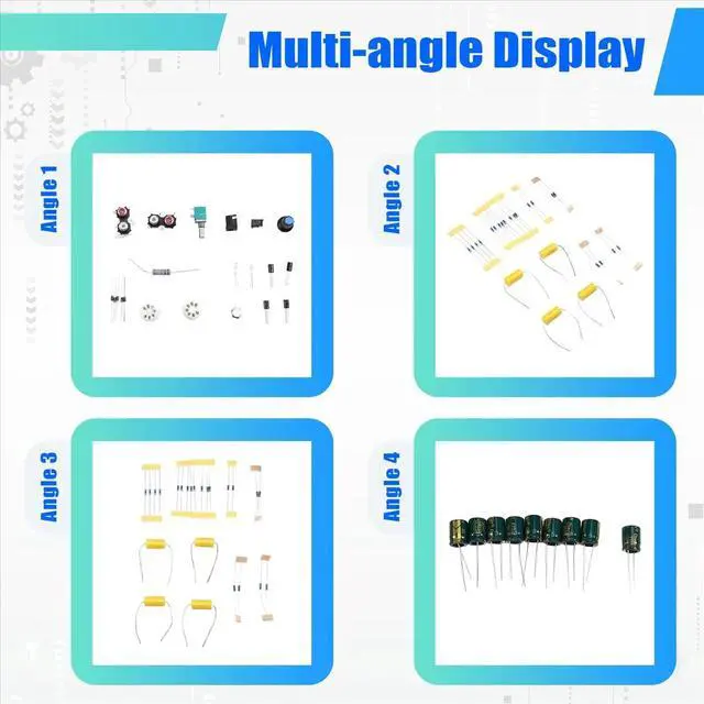 Alt view image 3 of 3 - 6J1 Hifi Stereo Electronic Tube Preamplifier Board Finished Preamp Amplifer Module DIY Kits Bile Amp Effect Tool Parts