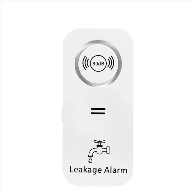 Alt view image 2 of 3 - Water Sensor 90dB Alarm Water Leak Detector Alert Monitoring of Leaks and Drip Alarm for Kitchen Bathroom Basemen
