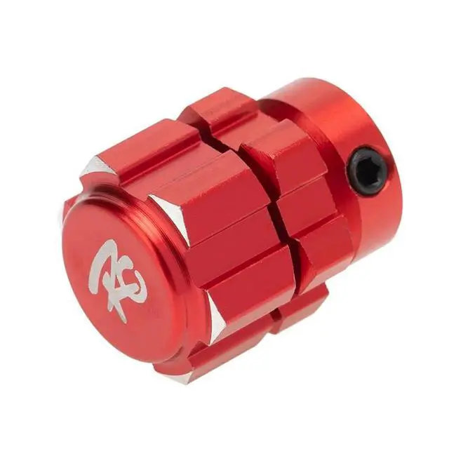 Alt view image 3 of 3 - 8Pcs 17Mm Hex Nuts Adapter Splined Wheel Hubs Extension Combiner For 1/10 Traxxas E-REVO SUMMIT RC Car Parts,Red