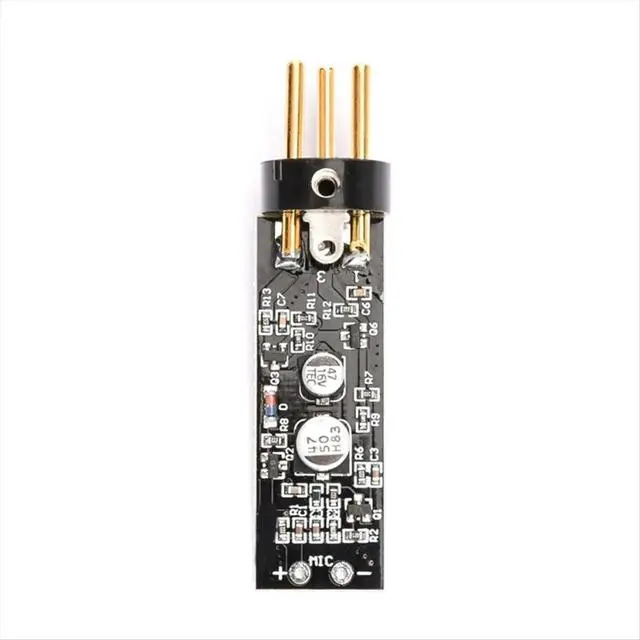Alt view image 3 of 3 - 48V Phantom Power Electret Condenser Microphone Amplifier Board for K Song Recording Conference Speech 125db