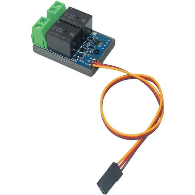Alt view image 2 of 3 - Dual Channel PWM Relay Electronic Switch 2-Way on Off Control Module for RC Boat Car Model Remote Controller