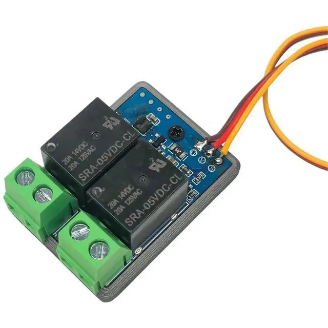 Alt view image 3 of 3 - Dual Channel PWM Relay Electronic Switch 2-Way on Off Control Module for RC Boat Car Model Remote Controller