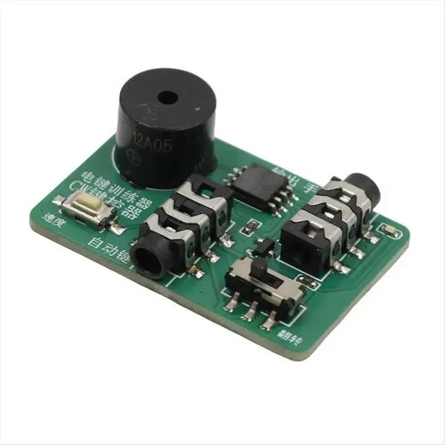 Alt view image 2 of 6 - Hand Key Oscillator CW Key Trainer Automatic Key Exerciser Automatic Key Controller Can Adjust the Transmission Speed