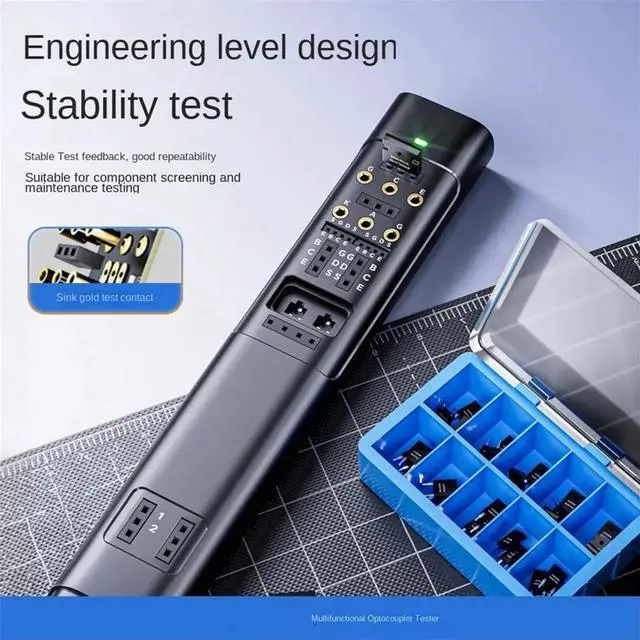 Alt view image 2 of 6 - MultiFunctional Optocoupler Testing Machine Online Detection Tool Supports MOSFETs Transistors IGBTs Thyristors