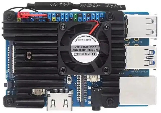 Main image of For 3B Mainboard Case Aluminum Alloy Enclosure Passive Cooling Box with Heat Dissipation Heatsink