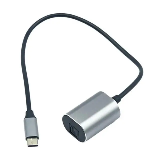 Alt view image 2 of 3 - Unidirectional USB Type C to SPDIF Digital Converter,S/PDIF Transmitter for Computer Laptop PC ONLY,NOT for TV or Other