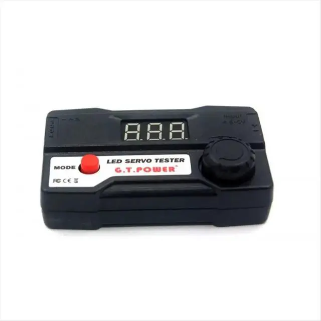 Alt view image 3 of 6 - Servo Tester 1-4PCS Servo Speed Controller Tester with LED Display Dual Mode Manual and Auto