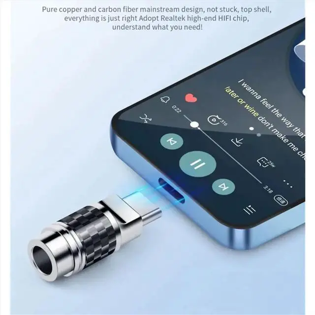Main image of USB C Connector with Chip ALC5686 Type-C Connector DIY Headphone Plug Shell Electronics Earphones Jack 5pcs Silver