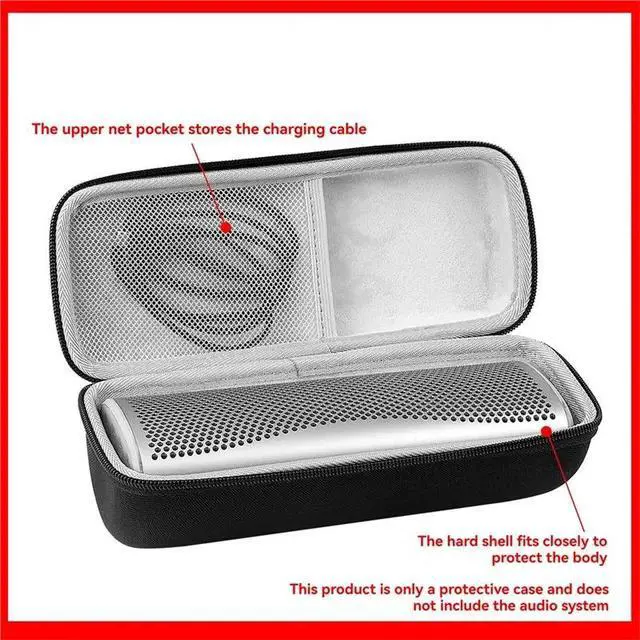 Alt view image 2 of 3 - Shockproof Hard Case Carrying Pouch Box For KEF MUO2 Bluetooth Speaker Carrying Case Storage Bag