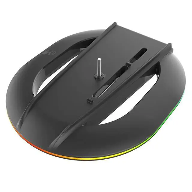Alt view image 3 of 3 - Vertical Stand Non-Slip Display Stand Base for Slim Console Disc and Digital for Slim Console Space-Saving